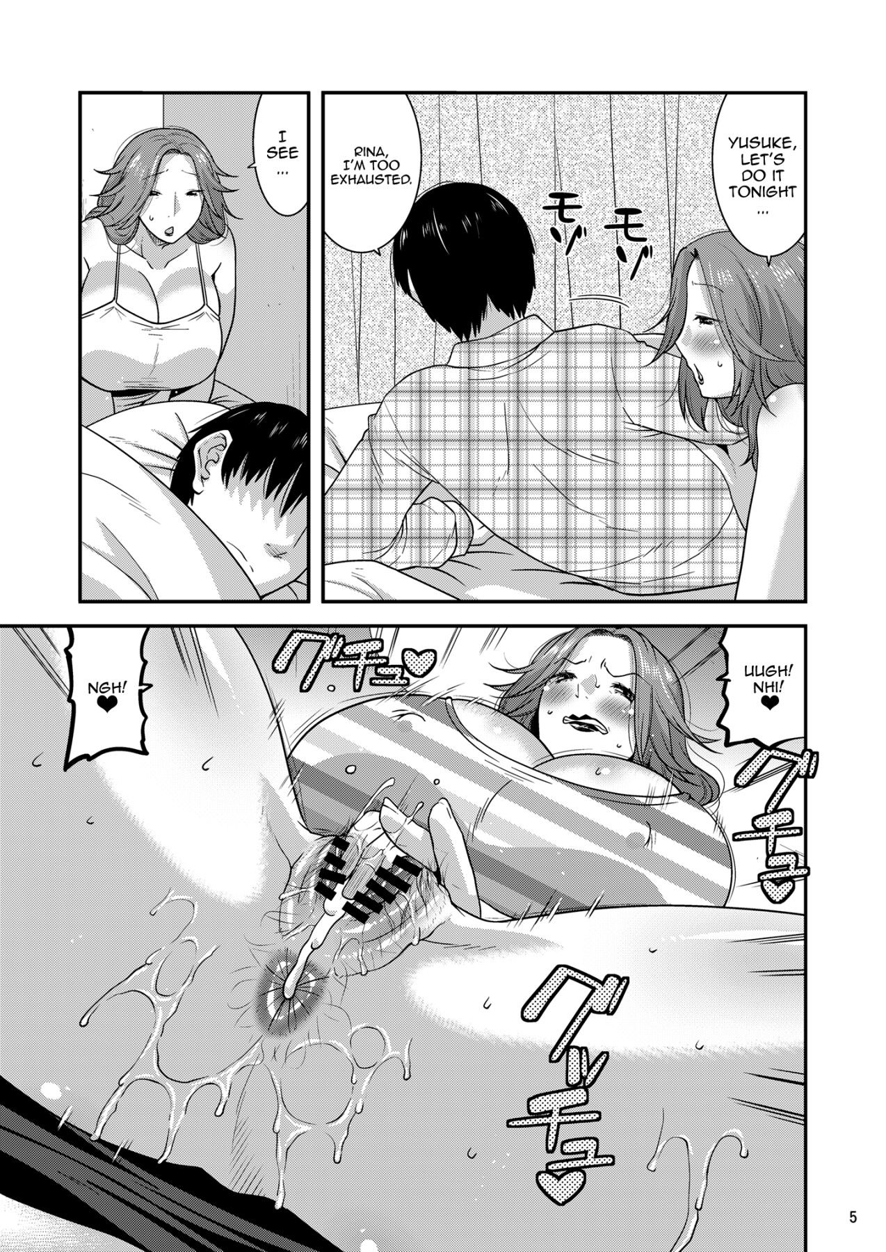 Hentai Manga Comic-The Masochistic Wife Falls To Sexual Humiliaton and Gets Pregnant-Read-4